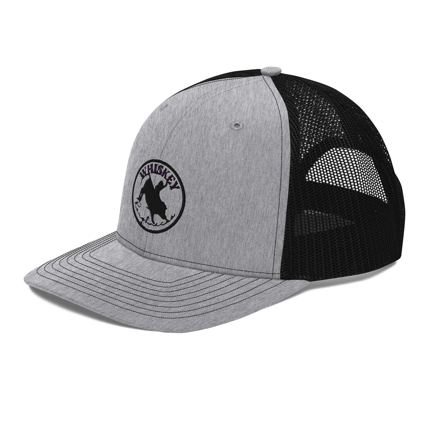 Whiskey Roughnecks Logo Trucker Cap