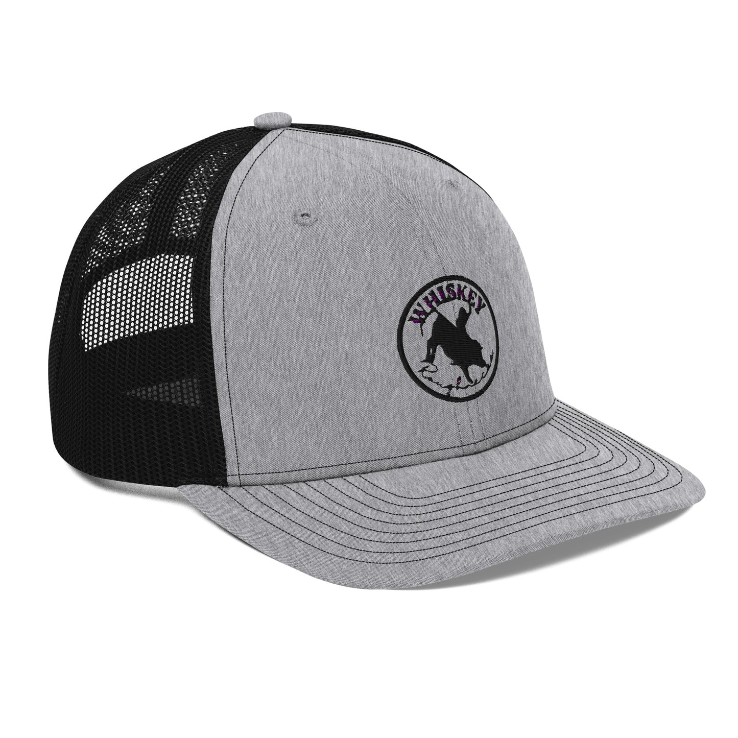 Whiskey Roughnecks Logo Trucker Cap