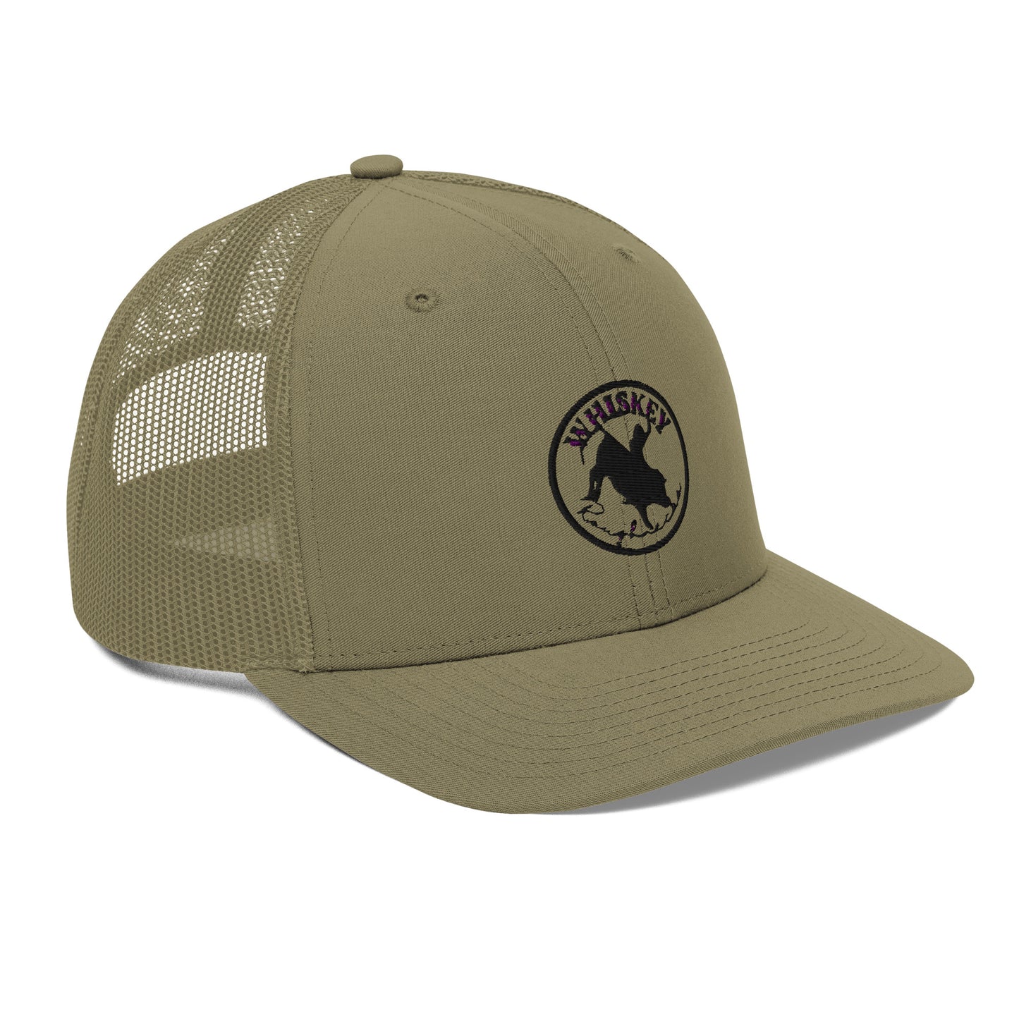 Whiskey Roughnecks Logo Trucker Cap